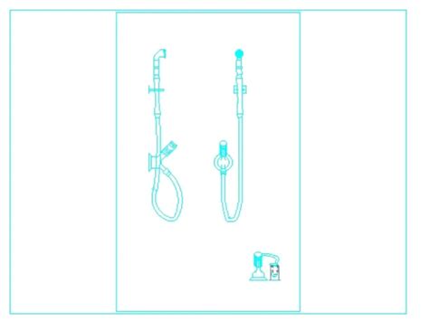 Mingitorio En DWG 53 12 KB Librería CAD