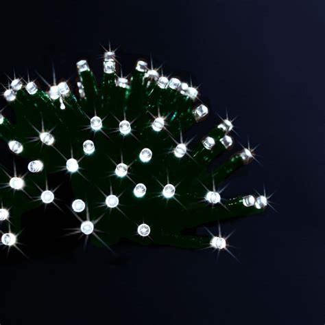 Solar Lichterkette M Kaltwei Leds Weihnachts Beleuchtung Eminza