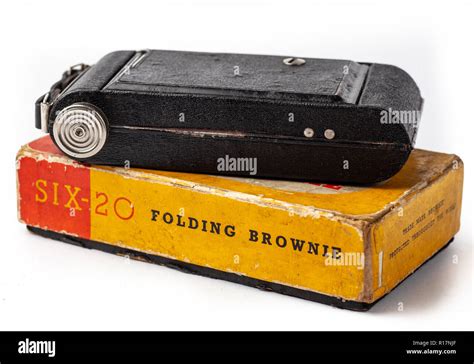 Kodak Six Folding Brownie Camera Stock Photo Alamy