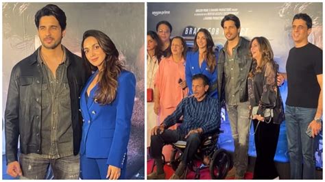 WATCH: Sidharth Malhotra Poses With Kiara Advani, Father In Wheelchair - Check Video - Mumbai Times