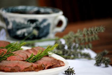 Rosbif Al Horno Con Salsa De Moras Chez Silvia