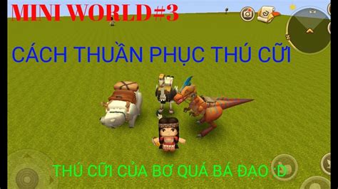 Mini World C Ch Thu N Ph C Th C I V C Ch C I Somber Roblox Gamer