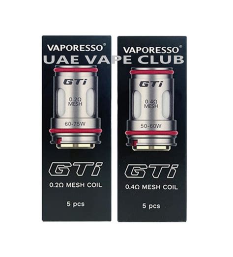 Vaporesso Gti Coils Buy Pcs Best Online Vape Shop In Dubai