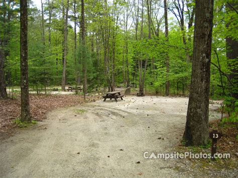 Mohawk Trail State Forest - Campsite Photos