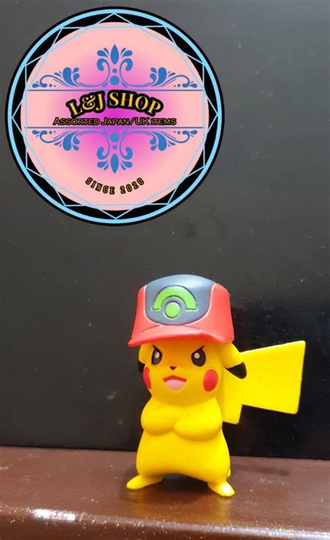 Pokemon PIKACHU WEARING ASH HAT, Hobbies & Toys, Toys & Games on Carousell