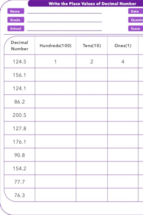 Common Core Math Grade 5 Worksheets Printable CommonWorksheets