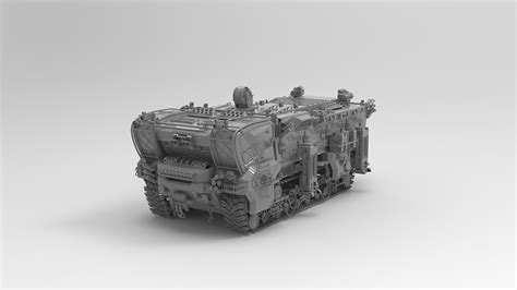 Sci-Fi Armored Vehicle Concept :: Behance