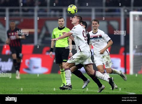 Milano Italy Th Mar Lorenzo Pirola Of Us Salernitana