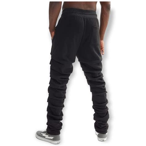 Bleecker And Mercer Stacked Sweatpants Menblack