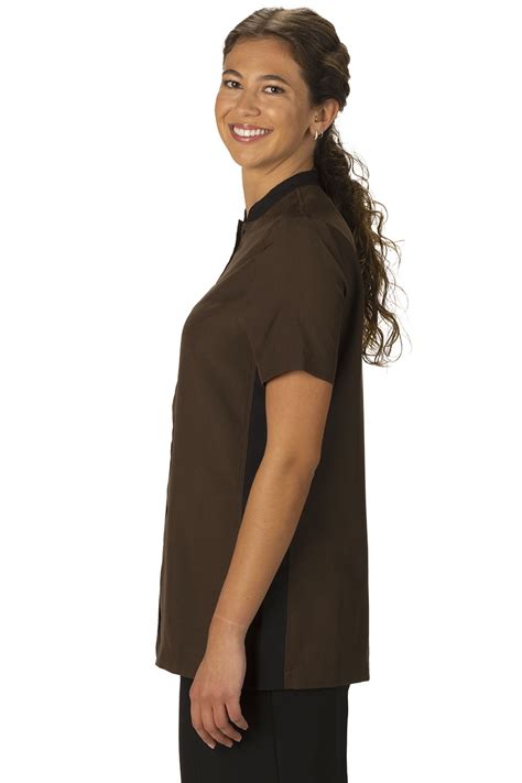 Essential Soft Stretch Full Zip Tunic Edwards Garment