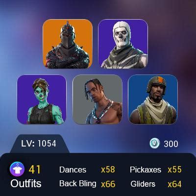 PC XBOX 39 Skins OG STW Og Ghoul Trooper Og Skull Trooper