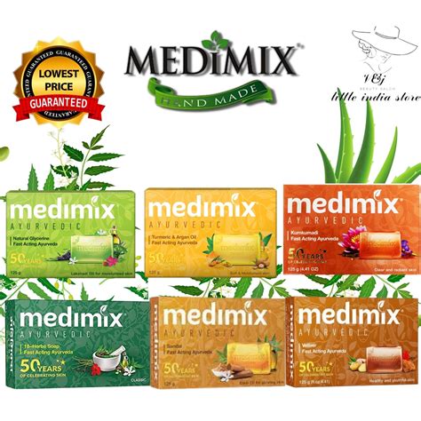 Medimix Ayurvedic Soap 125gm Body Wash Shopee Malaysia