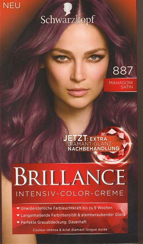 Schwarzkopf Brillance Intensiv Color Creme Mahagoni Satin Stufe