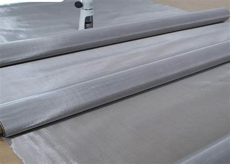 Stainless Steel Screen Printing Mesh Roll With High Tension For