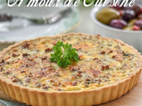 Recettes de Tarte Salées et Pâte Sablée