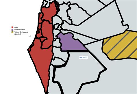 My solution for the Israel-Palestine Conflict. : r/imaginarymapscj