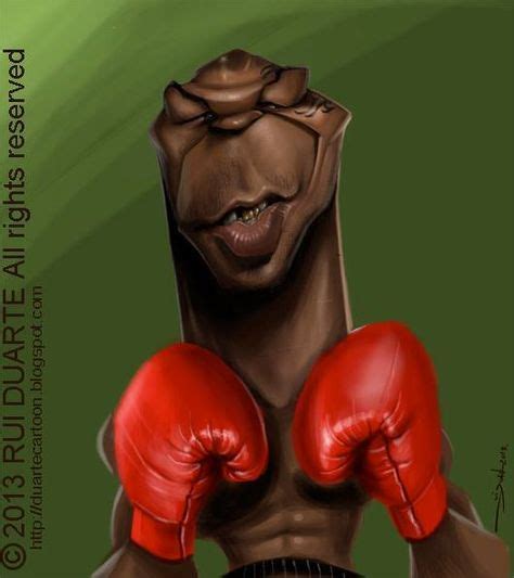 Mike Tyson By Rui Duarte Caricature Duarte Mike Tyson