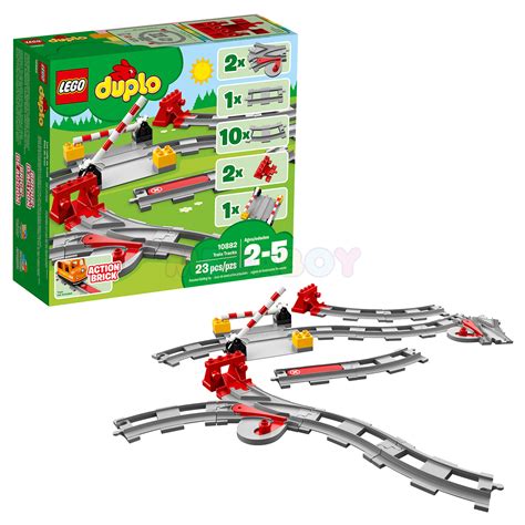 ЛЕГО 10882 купить, LEGO® DUPLO® - “Железнодорожные рельсы” купить