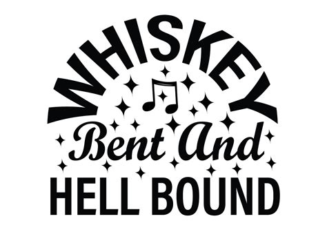 Whiskey Bent And Hell Bound SVG Graphic By SVG Design Shop Creative