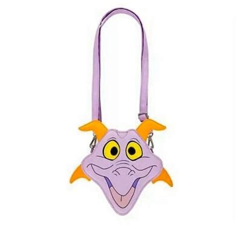 Disney Parks Figment Head Crossbody Nwt On Mercari Faux Leather Bag