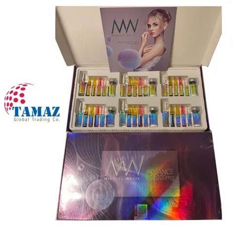 Miracle White Advance Mg Glutathione Skin Whitening Injection