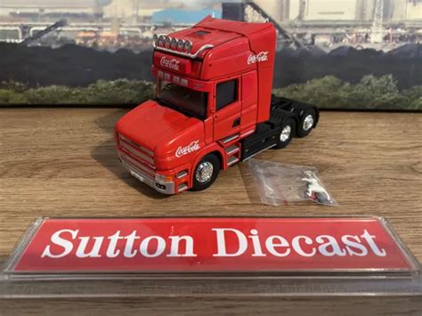 CORGI MODERN TRUCK Heavy Haulage Scania T Cab Coca Cola Tractor Unit 1