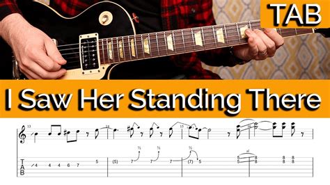 I Saw Her Standing There Guitar Tab The Beatles YouTube