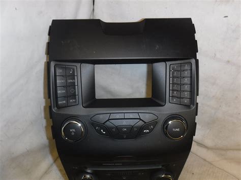 19 Ford Edge Radio Control Panel W Temperature Controls FT4T 18E245 AN