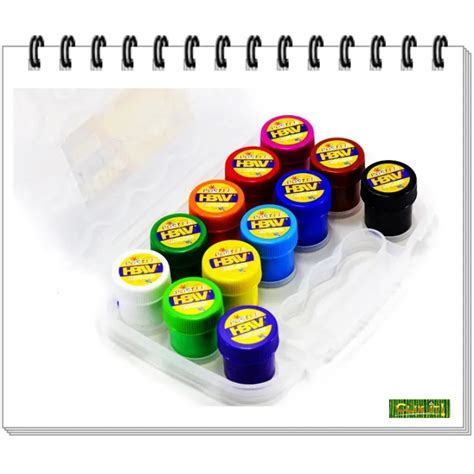 HBW Poster Paint 12 Colors Lazada PH