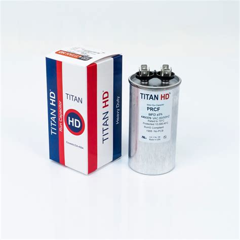 Titan Hd Run Capacitor Mfd Volt Round Packard Online