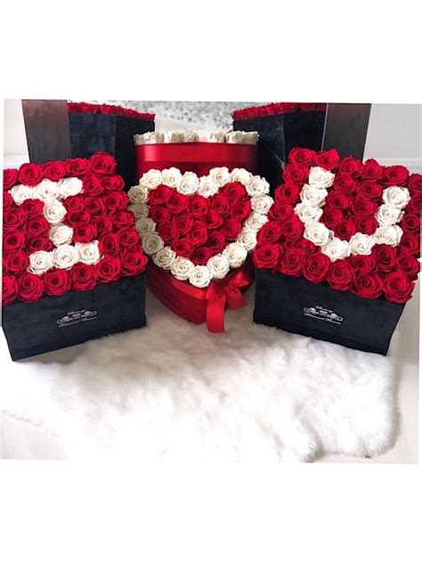 I Heart you roses box Miami | Flower delivery Miami