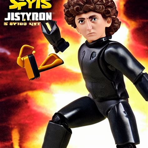 KREA AI - Spy Kids Juni Cortez, 12in action figure, 5 points...