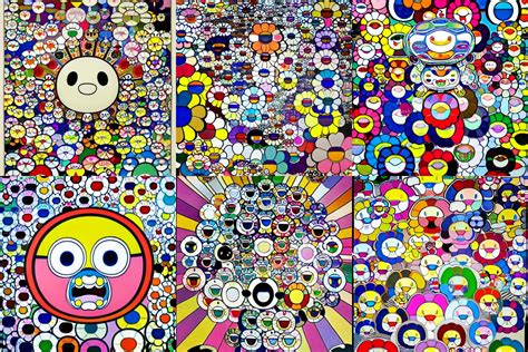 Artwork By Takashi Murakami Stable Diffusion Openart