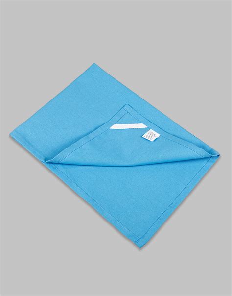 Plain Sky Blue Blank Tea Towels Dozen Julie S Cotton Collection