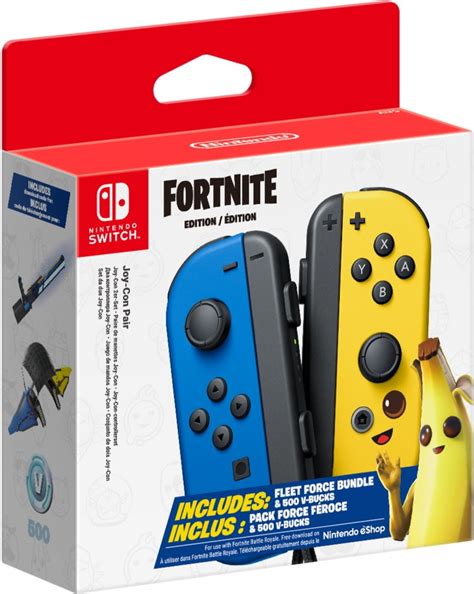 ≡ Nintendo Switch Joy-Con Fortnite Edition: Fleet Force Bundle (пара ...