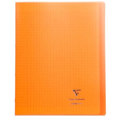 Cahier Clairefontaine Koverbook protège cahier piqué polypro 96 pages