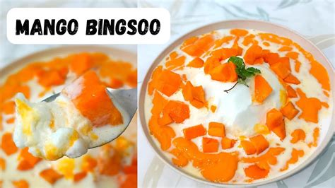 Desert Ini Segar Dan Creamy Banget RESEP MANGO BINGSOO Desert 3