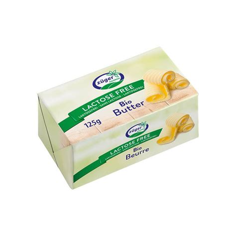 BEURRE BIO SANS LACTOSE 125 G La Vie Claire Saint André