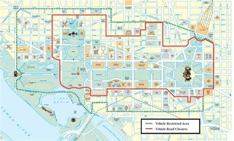 Dc Street Parking Map Washington Dc Street Parking Map District Of