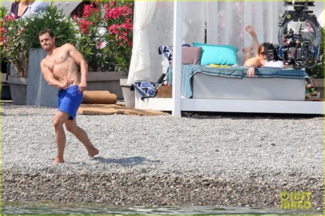 Photo Jamie Dornan Dakota Johnson Shirtless Bikini Fifty Shades Freed