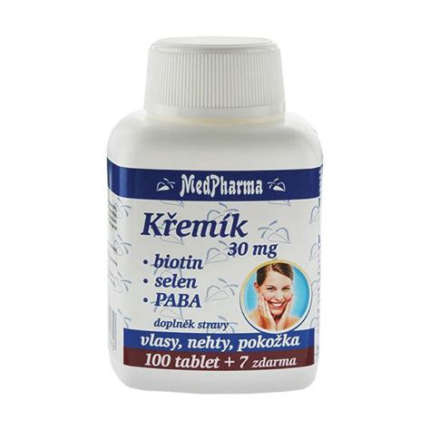 Medpharma K Em K Mg Biotin Paba Tbl Skladem Benu Cz