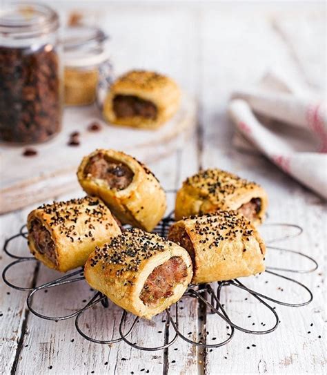 Christmas Sausage Rolls Recipe Delicious Magazine