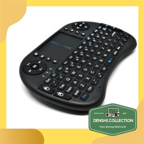 Jual Keyboard Mini Wireless 2 4GHz Dengan Touch Pad Fungsi Mouse