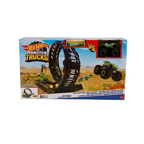 Hot Wheels Monster Trucks Emberde Yar Seti Hbh Arma An Oyuncak