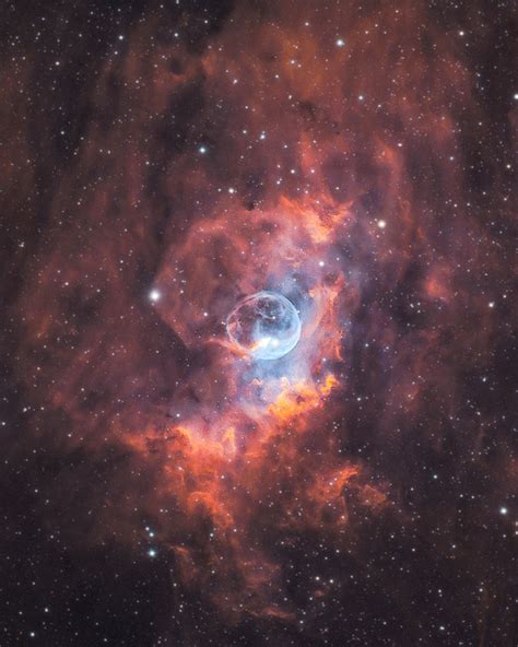 The Bubble Nebula Astrophotography Images Location And More