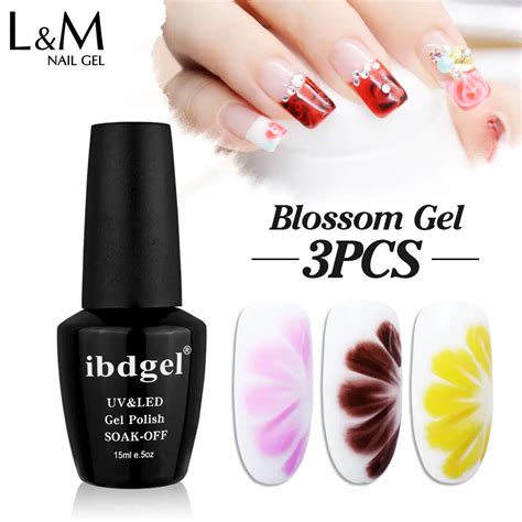 3PCS Lot Blooming Gel Polish For 15ml Long Lasting Uv Gel Verish