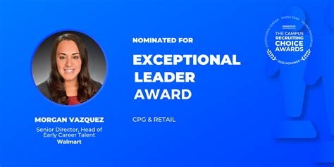 Morgan Vazquez Nominee For Exceptional Leader Award 2022 Campus