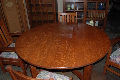 Voorhees Craftsman Mission Oak Furniture Original Vintage Gustav