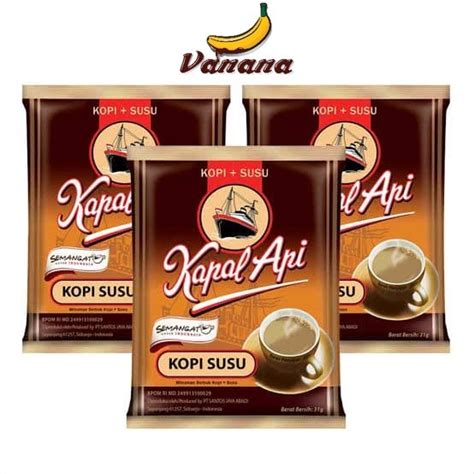 Jual Kopi Kapal Api Susu Sachet Sembako Termurah Coffee Kemasan