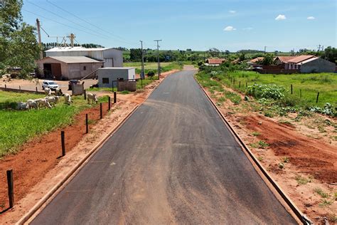 Obras Do Asfalto Novo Vida Nova J Est O Em Andamento Em Cidades Do